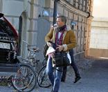 Daniel Craig à Stockholm, entre deux jours de tournage de  The Girl With The Dragon Tattoo , le 4 octobre 2010    