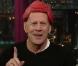 Bruce Willis se moque de Lady Gaga chez David Letterman