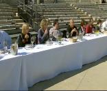 Dégustation des plats des deux équipes... (MasterChef - jeudi 7 octobre 2010)
