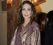 Marisa Berenson au 40e anniversaire de Kenzo, le 5 octobre 2010, au Cirque d'hiver. Elle a félicité Antonio Marras, styliste de la maison.