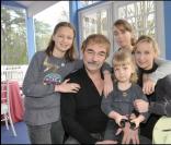 Olivier Marchal et sa famille
