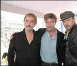 Olivier Marchal, Philippe Caroit et Vincent Perez.