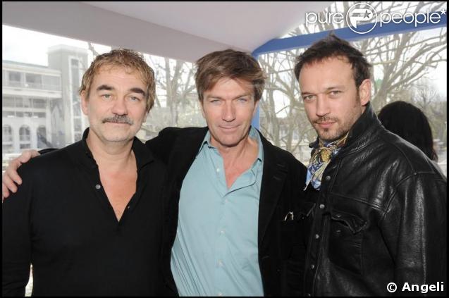 Olivier Marchal, Philippe Caroit et Vincent Perez.