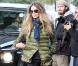 Elle Macpherson à Londres, le 7 octobre 2010