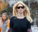 Claudia Schiffer à Londres, le 7 octobre 2010