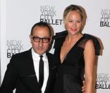 Gilles Mendel et Kylie Case lors du gala d'automne de la New York Company Ballet le 7 octobre 2010