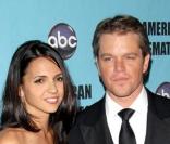 Matt Damon et sa femme Luciana Barossa à Los Angeles en mars 2010<br />