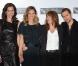 Minnie Driver, Hilary Swank, Betty Anne Waters et Sam Rockwell lors de la présentation du film Conviction au festival du Londres du British Film Institute le 15 octobre 2010