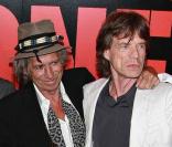 Charlie Watts, Ronnie Wood, Keith Richards et Mick Jagger en 2008 à New York  