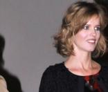 Eva Herzigova lors de l'ouverture de la boutique Convivio en Italie. Le 19/10/10