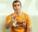 Nouvelle campagne BIC avec Eric Cantona, octobre 2010