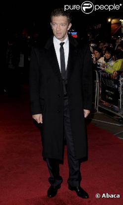 Vincent Cassel à l'occasion de l'avant-première de  Black Swan  dans le cadre du London Film Festival, à Londres, le 22 octobre 2010.