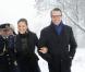 Victoria et Daniel de Suède parachevaient le 23 octobre 2010 leur visite dans la province du Västergötland, se rendant au château de Läckö puis à KinneKulle, où la princesse a signé... pour deux !
