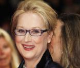Meryl Streep adopte un modèle de lunettes classique et intemporel. <br />