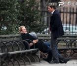 Uma Thurman et son fiancé Arpad Busson 