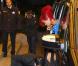 Katy Perry et son mari Russell Brand retrouvent leur amie Rihanna dans un restaurant de Madrid après la cérémonie des MTV EMA le 7 novembre 2010