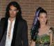 Katy Perry et son mari Russell Brand retrouvent leur amie Rihanna dans un restaurant de Madrid après la cérémonie des MTV EMA le 7 novembre 2010