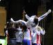 Maureen Nisima a été sacrée championne du monde à l'épée, lundi 8 novembre, à Paris.