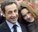 Nicolas Sarkozy et Carla Bruni le 22 décembre 2009 à Créteil