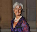 Christine Lagarde, ministre de l'Economie, des Finances et de l'Industrie. 