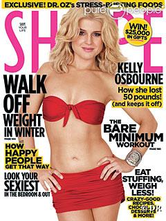 Kelly Osbourne en couverture du magazine Shape