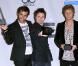 Muse à l'occasion des American Music Awards 2010, au Nokia Theatre de Los Angeles, le 21 novembre 2010.