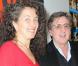 Isabelle Partiot-Pieri et Daniel Auteuil à l'occasion de l'avant-première de  Toscan , au cinéma L'Arlequin, à Paris, le 25 novembre 2010.