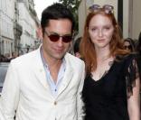 Lily Cole et son compagne Enrique Murciano 