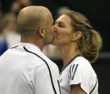 Andre Agassi et Steffi Graf