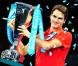 La finale du Masters 2010 qui a vu la victoire de Roger Federer sur Rafael Nadal sur le score de 6-3/3-6/6-1, à Londres, le 28 novembre 2010.