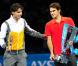 La finale du Masters 2010 qui a vu la victoire de Roger Federer sur Rafael Nadal sur le score de 6-3/3-6/6-1, à Londres, le 28 novembre 2010.