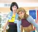 Jaeml Debbouze et Gad Elmaleh dans le sketch la barre de faire