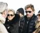 Johnny et Laeticia Hallyday, au lendemain du show surprise du rockeur à Montpellier avec M, retrouvaient des amis au Cap-Ferret, le 4 décembre 2010
