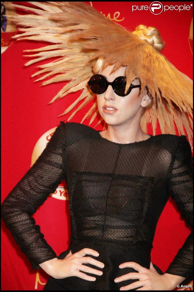 La statue de Lady Gaga au musée de Madame Tussauds à New York, le 9 décembre 2010