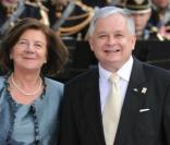 L'ancien président polonais Lech Kaczynski et son épouse, morts tragiquement dans un accident d'avion 