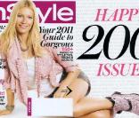 Gwyneth Paltrow en couverture d'InStyle 
