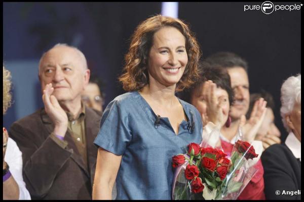 Ségolène Royal et Pierre Bergé, Paris, 27 septembre 2008