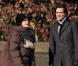 Jim Carrey et Carla Gugino, en plein tournage de Mr Popper's Penguins, à Central Park, à New York le 3 décembre 2010