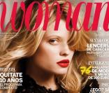 Mélanie Thierry en couverture du magazine Woman de janvier 2011.
