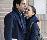 Natalie Portman et Benjamin Millepied en janvier 2010 à New York 