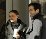 Natalie Portman et Benjamin Millepied en janvier 2010 à New York 