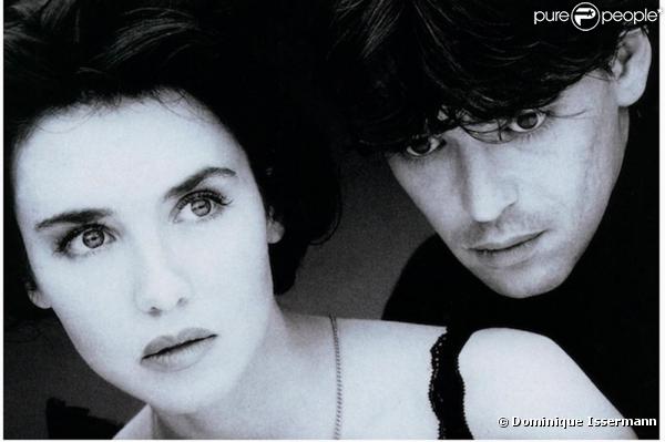 Photo exclusive par Dominique Issermann d'Isabelle Adjani et son frère Eric. Toute reproduction interdite.