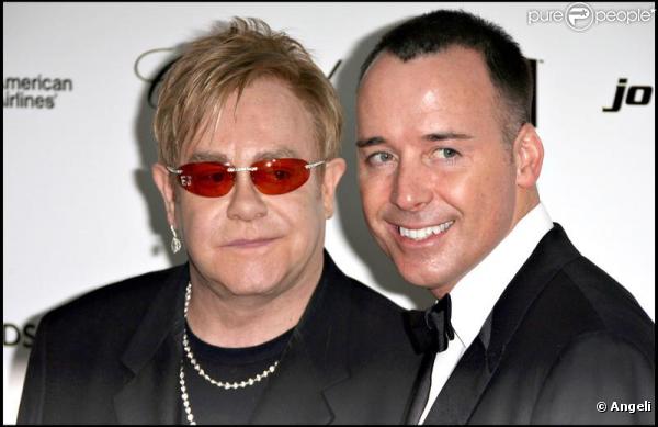 Elton John et David Furnish