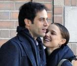 Benjamin Millepied et Natalie Portman, New York, le 9 janvier 2010 