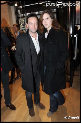 Justine Lévy et Patrick Mille en avril 2010. 