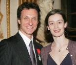Aurélie Dupont et le danseur Manuel Legris en 2007.<br />