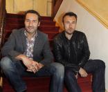 Le réalisateur de  À bout Portant , Fred Cavayé avec son acteur Gilles Lellouche.