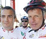 Patrick Poivre d'Arvor et Richard Virenque, Bordeaux, le 24 juilllet 2010