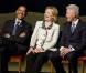 Barack Obama, Bill et Hillary Clinton : fou rire lors d'un hommage funèbre !