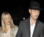 Jude Law et Sienna Miller, à Londres, le 28 septembre 2010 
